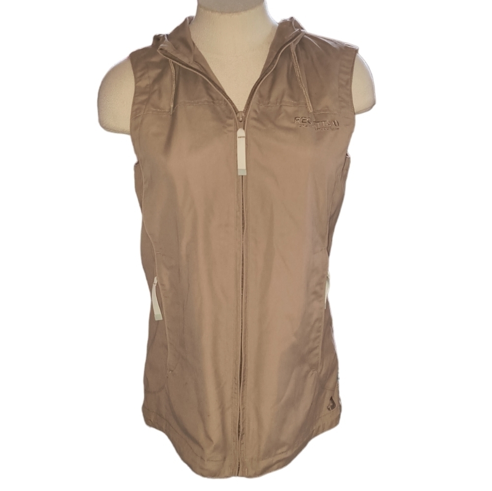 Regatta Great Outdoors Hooded Full Zip Vest Size UK 10 or US 6